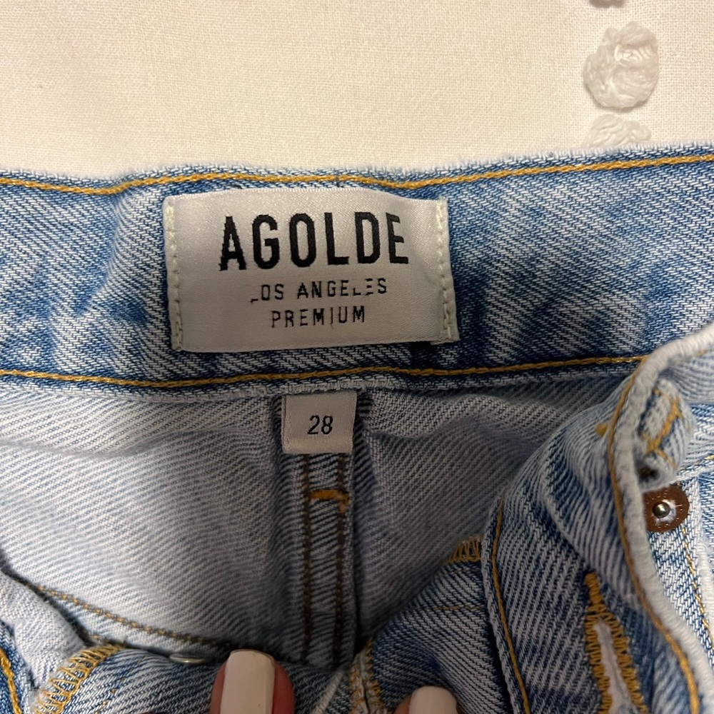 Agolde Parker Short in color Swapmeet